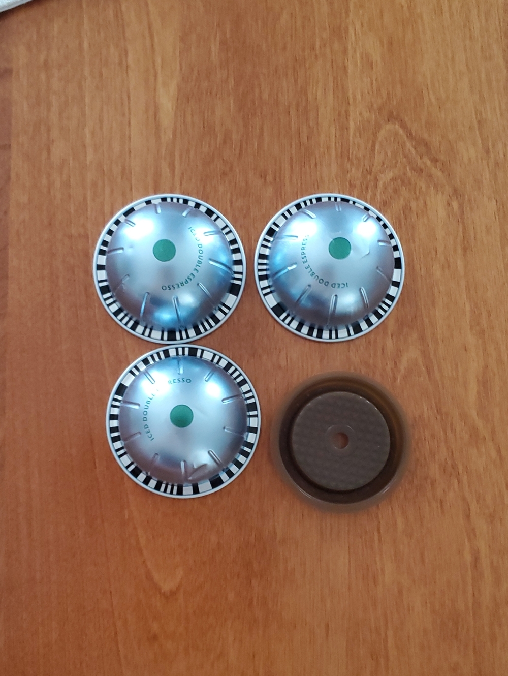 Nespresso VertuoLine Compatible Refillable Capsules + reusable silicone Lid